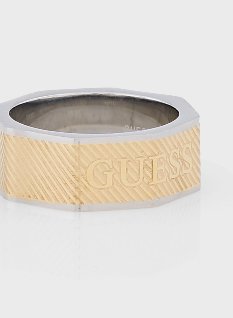 GUESS Rosegold Band Ring  - Image 3