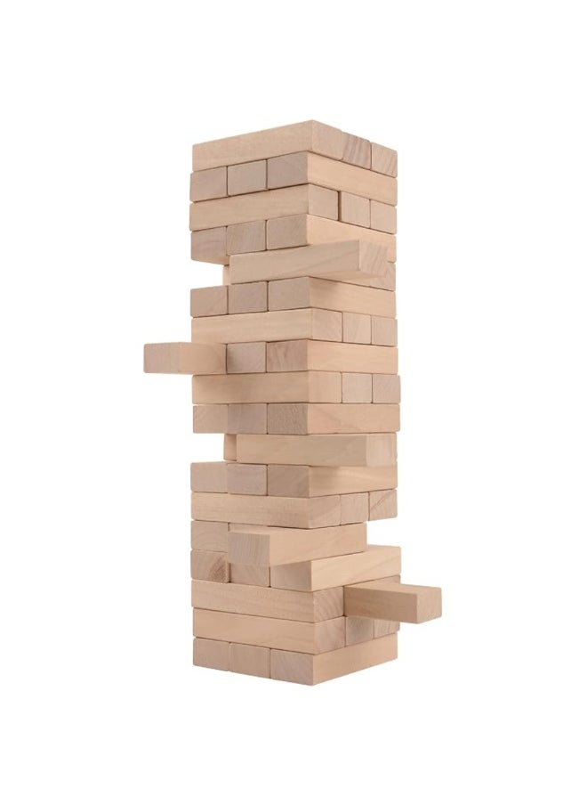 CoolToys CoolToys Timber Tower Wood Block Stacking Game â€“ Original Edition (48 Pieces)  - Image 1