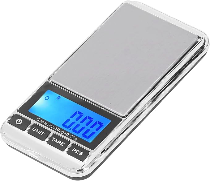 Digital Pocket Scale 500g 0 01g High Accuracy Portable Mini Jewelry Scale with LCD Display - Image 1