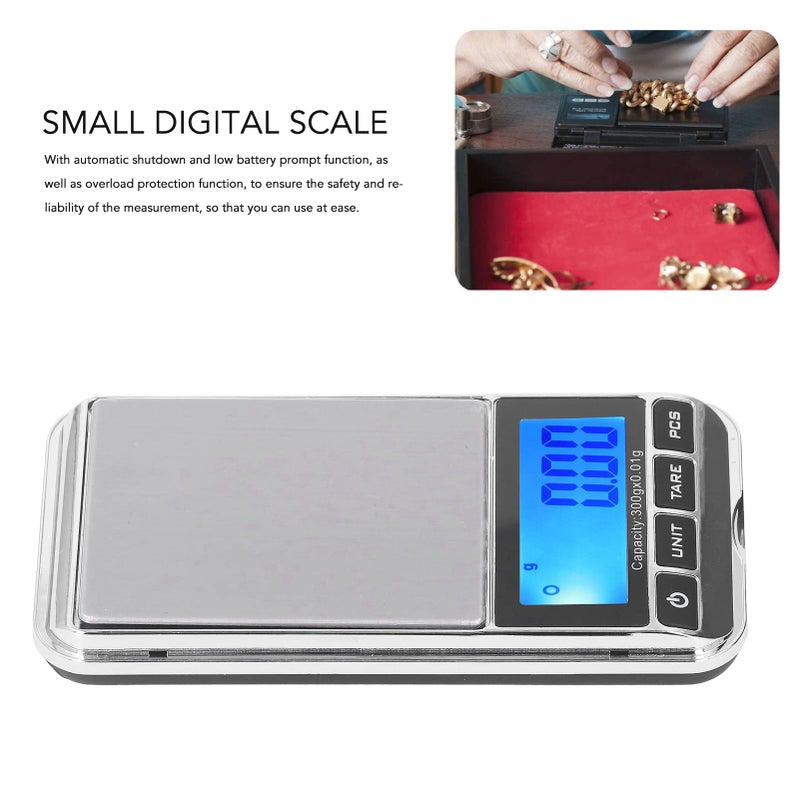 Digital Pocket Scale 500g 0 01g High Accuracy Portable Mini Jewelry Scale with LCD Display - Image 5