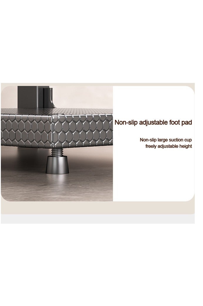 قائمة المنتجات ذات الصلة اتجاهين تجهيزات المطابخ تخزين الرف, المطبخ كونترتوب الطابق الدائمة تخزين الرف, متعددة الوظائف تجهيزات المطابخ تخزين الرف, متعددة الطبقات بالوعة مجلس الوزراء رفوف وحدة, قابل للتعديل متعدد الطبقات تخزين الرف, متعدد الطبقات تخزين الرف - Image 3