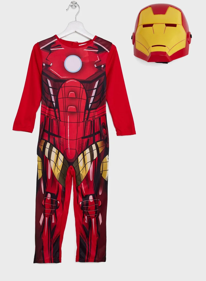Rubies Costume Kids Iron Man Action Suit