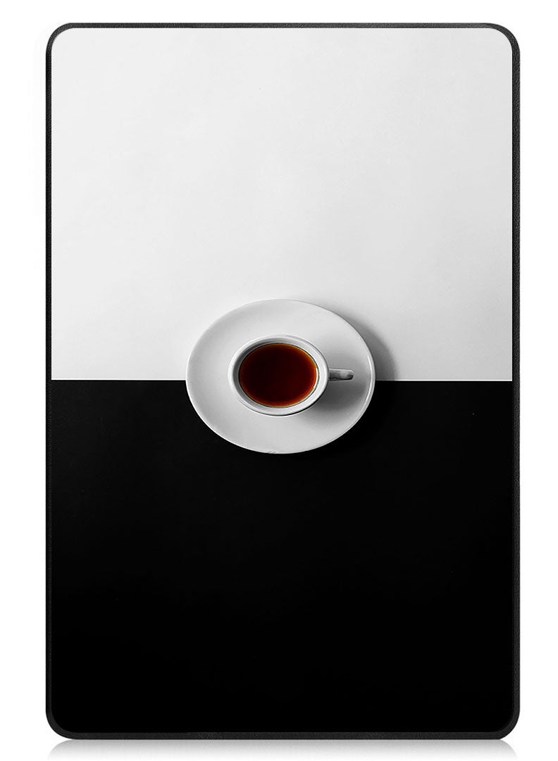 Theodor Protective Flip Case For Huawei MatePad 11.5 S (2024) With Trifold Stand Auto Wake Sleep Shockproof Cover cup_black_white - Image 1