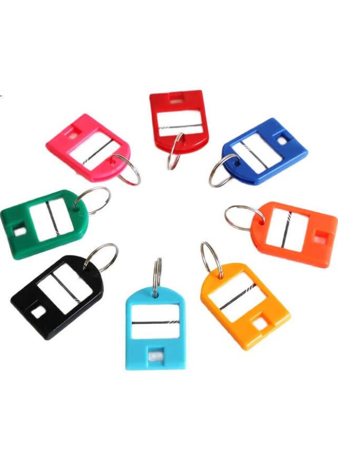 Befon Deyin Colorful Key Tags, Key Rings, Key Management Box, Special Key Labels, 9831 Key Rings, Office Supplies, 24 Pieces/Box - Image 1