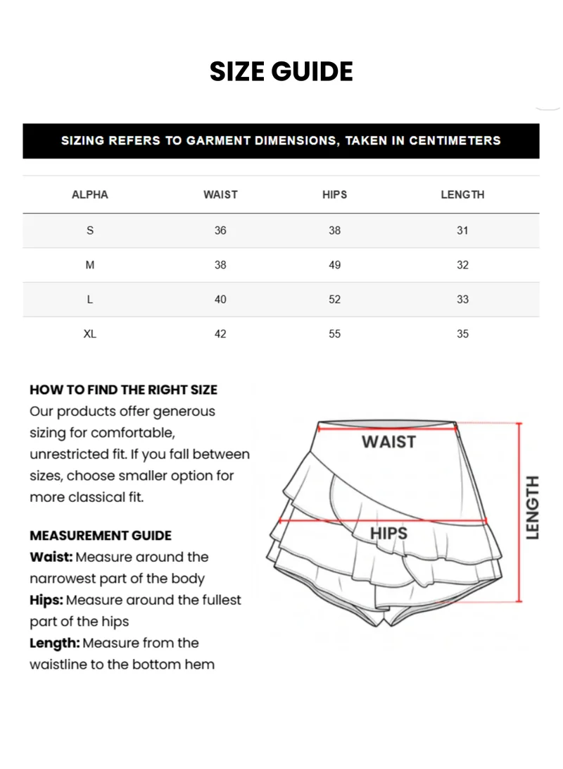 Just Nature White Mini Short Skirt for Women | Best Price UAE