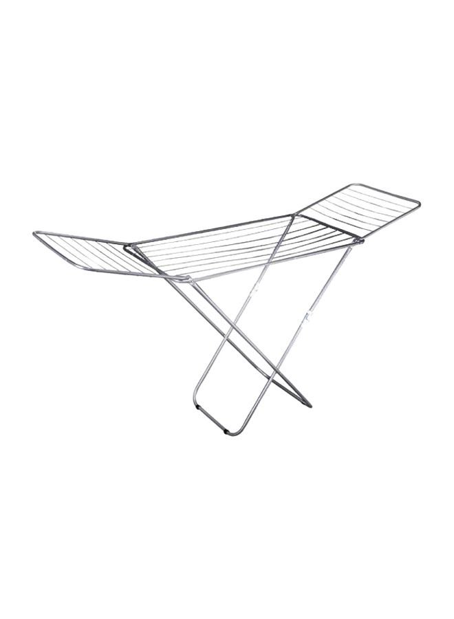 Clothes Drying Rack Silver 2meter