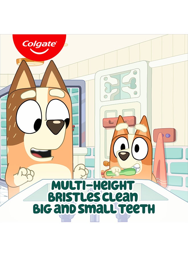 Colgate Kids 6+ years Powered Bluey Extra Soft Toothbrush - Image 4