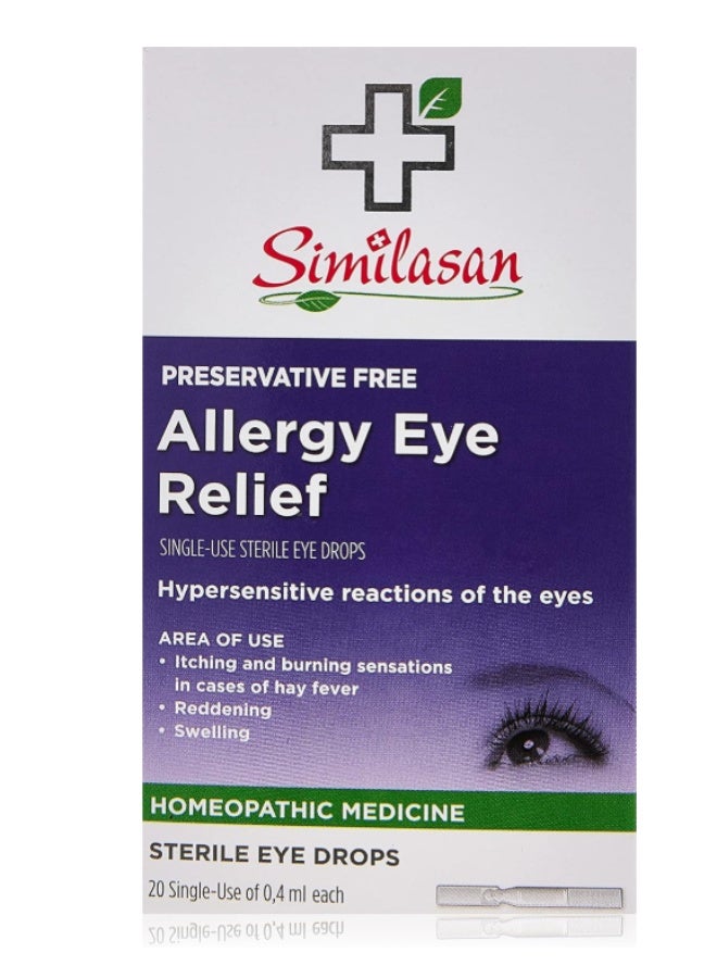 Similasan Single-Use Allergy Eye Relief 0.4 ml - Image 1