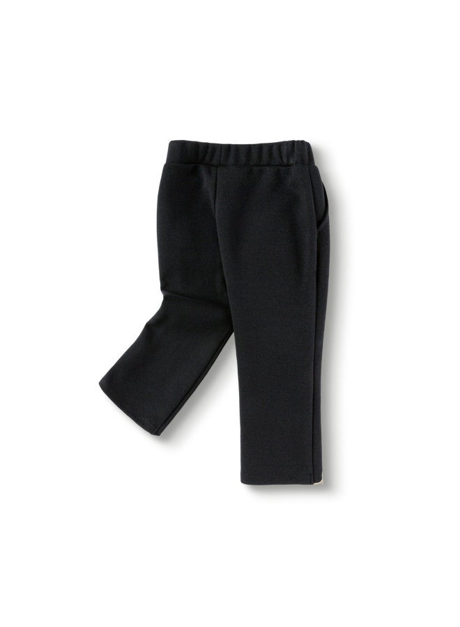Balabala Versatile Kids' Pants Girls' Knitted Trousers Spring/autumn Casual Pants With Exquisite Minimalist Bow Embroidery Sweet Style - Image 3