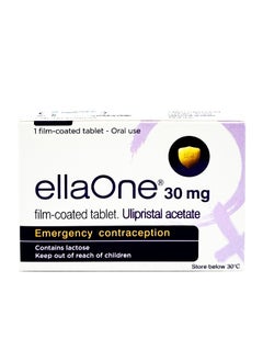 ellaOne Ella One Film Coated Tablet 30 mg  - Image 1