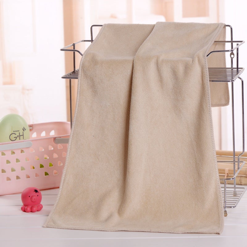Barber shop beauty salon special Baotou dry hair towel hair salon hair sweat steaming pedicure thick absorbent towel wholesale - Image 1