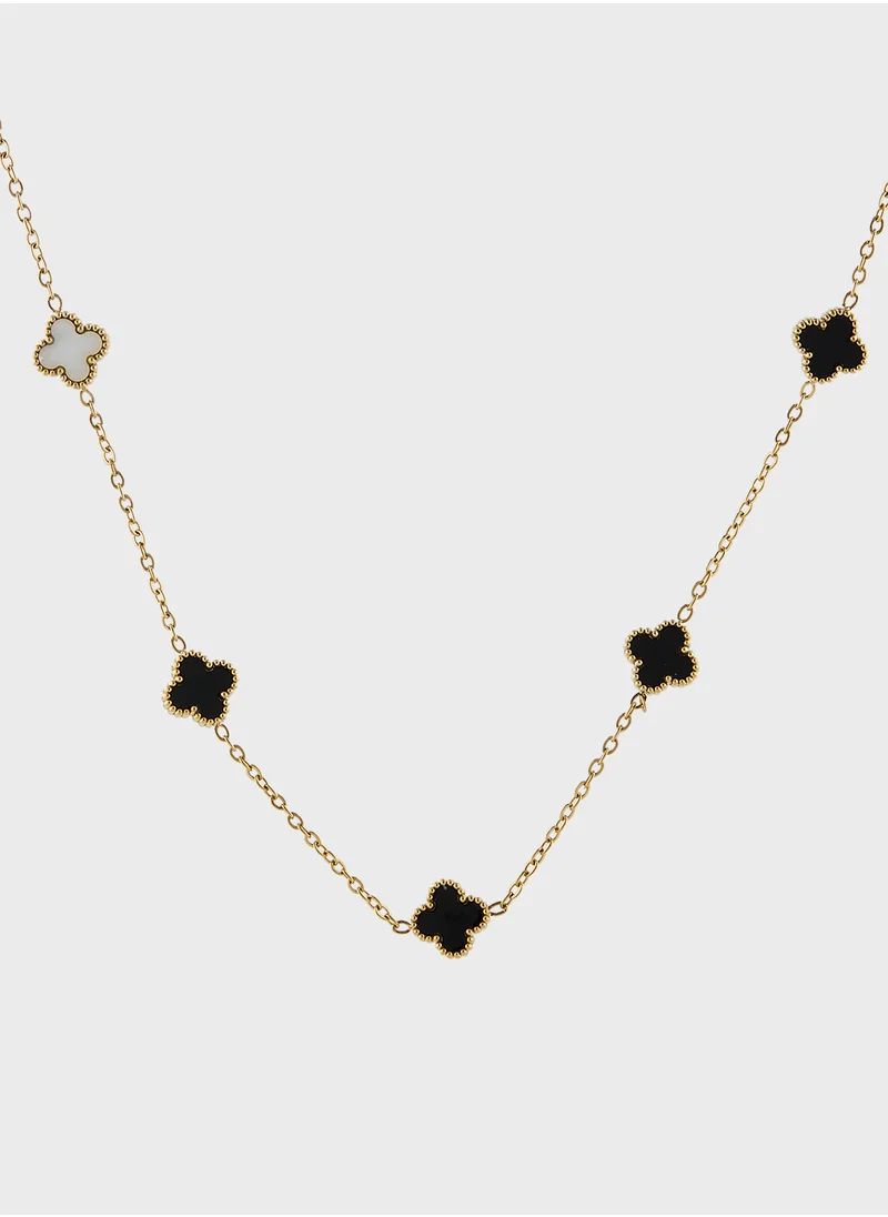ستورتز Alba Linked Short necklace