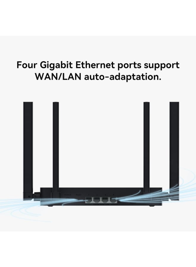 HUAWEI WiFi AX3S 128MB+128MB White 3000Mbps; Wi-Fi 6 Plus Dual-Band AX3000 Router with Quad-Core Processor, EasyMesh, HiConfig Preset, High Speed, GIGAbit WAN/LAN Auto Adaptation (53030CXP) White - Image 4