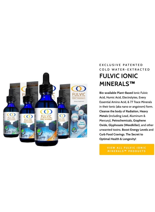 Optimally Organic Water Extracted Fulvic Ionic Minerals X350 - Patented BioActive Fulvic Acid, Humic Acid, Trace Minerals, Electrolytes & Essential Amino Acids - 8+ Month Supply! - Image 4