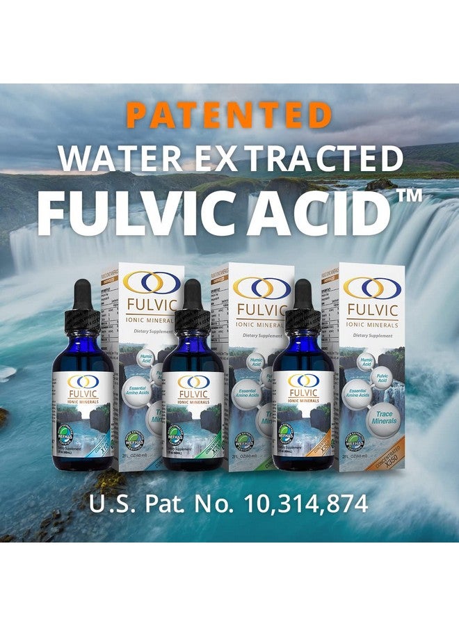 Optimally Organic Water Extracted Fulvic Ionic Minerals X350 - Patented BioActive Fulvic Acid, Humic Acid, Trace Minerals, Electrolytes & Essential Amino Acids - 8+ Month Supply! - Image 3
