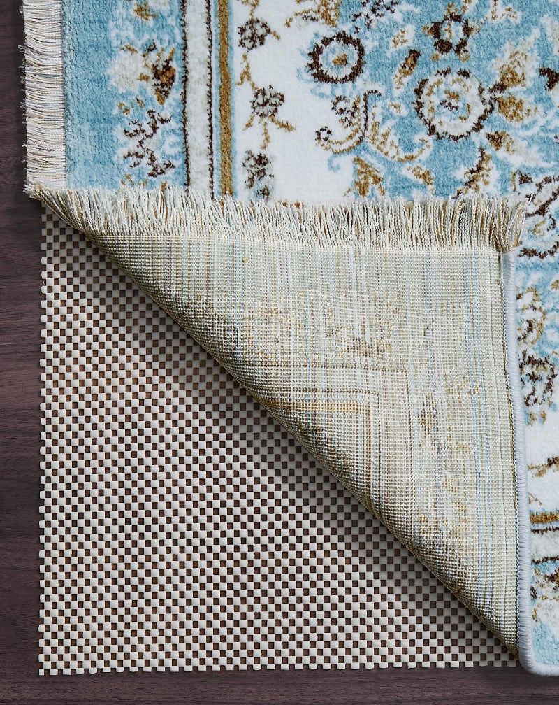 Veken 6x9 Ft Rug Pad Gripper for Hardwood Floors, Non Slip Rug Pads for Area Rugs, Thick Rug Grippers for Tile Floors, Under Carpet Anti Skid Mat, Keep Your Rugs Safe and in Place - Image 1