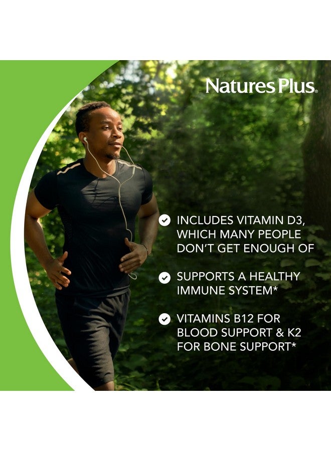 Natures Plus NaturesPlus Source of Life Gold Chewables - 90 Vegetarian Tablets - Tropical Fruit Flavor - Whole Food Multivitamin Supplement - Gluten Free - 30 Servings - Image 3