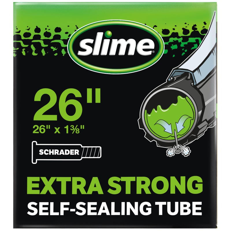 Slime Extra Stong Self-Sealing Tube 26" x 1 3/8" Schrader - Image 1