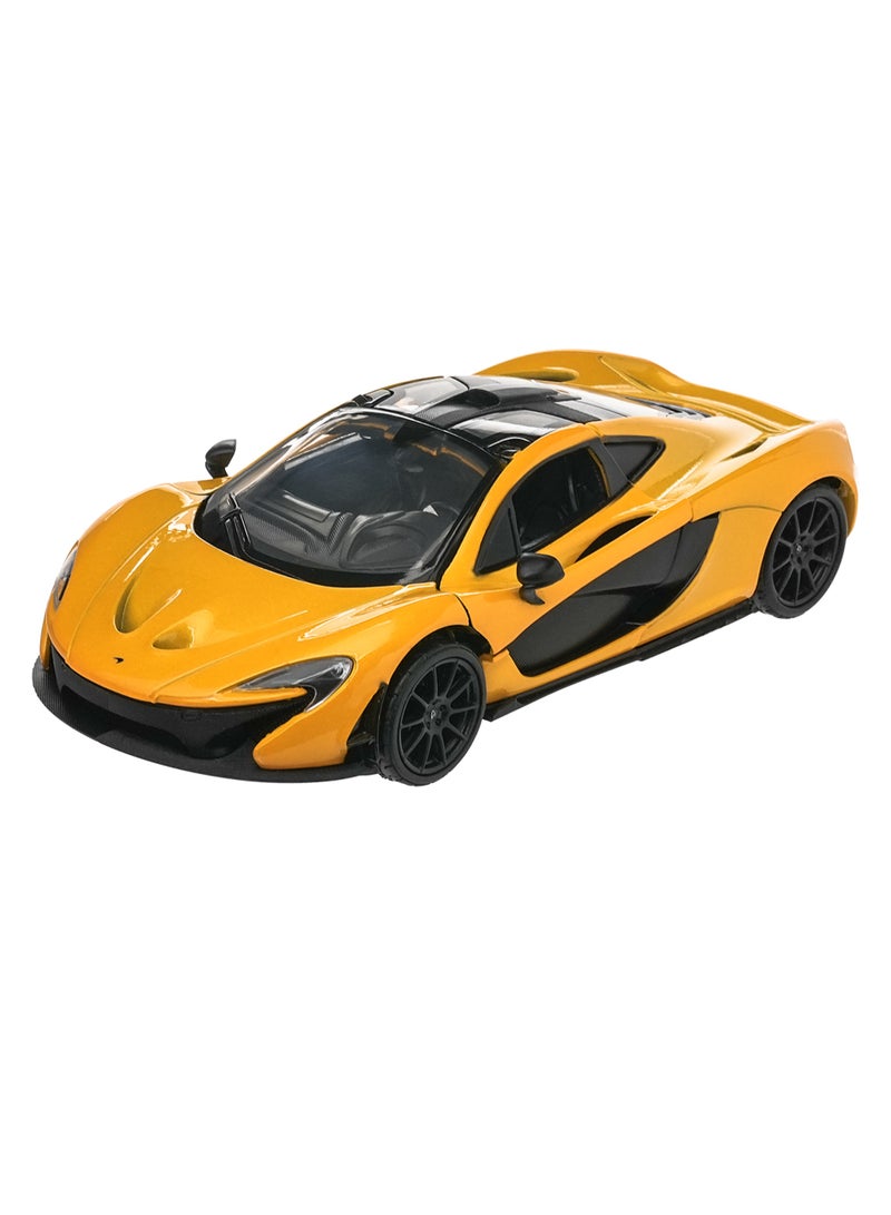 MOTORMAX McLaren P1 Die-Cast Model Car 1:24 Scale | Officially Licensed Hybrid Hypercar Collectible | Opening Doors, Detailed Interior & Free-Wheeling Die-Cast Toy - Image 4