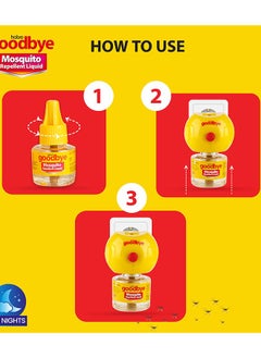 Goodbye Mosquito Repellent Liquid - Combination Pack - 45ml Bottle for Effective Insect Protection  - Image 2