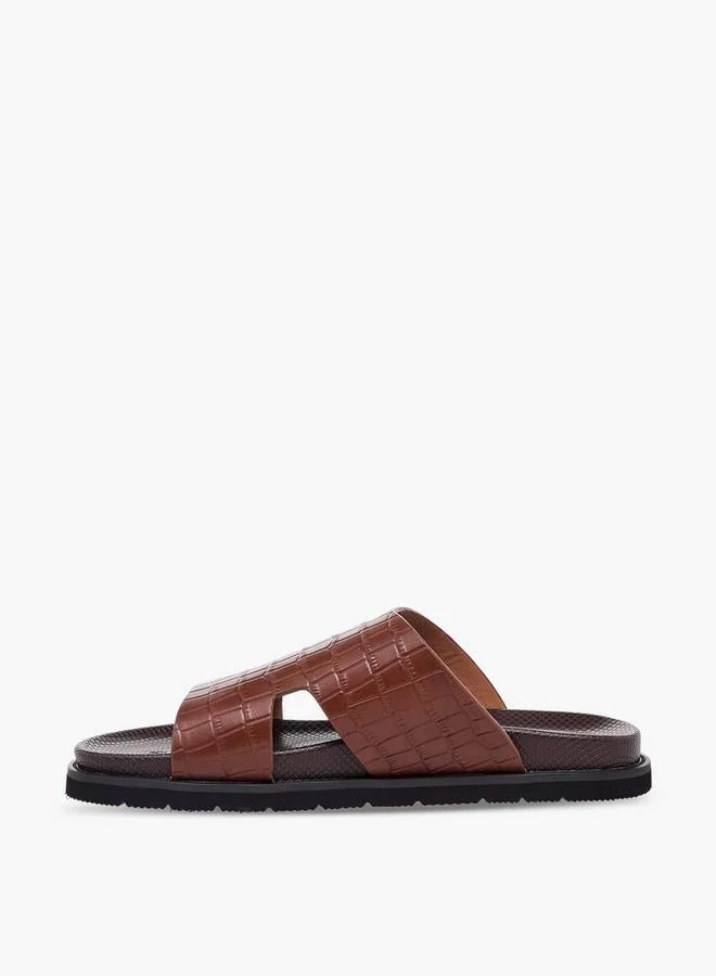 Duchini BROWN Men Slip-On Comfort Sandals for Men | Best Price UAE