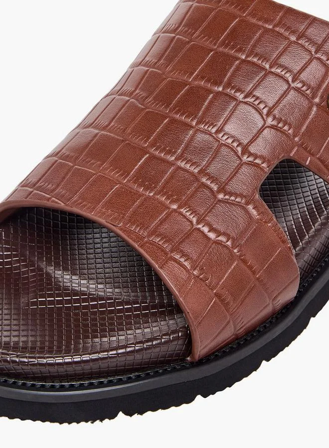 Duchini BROWN Men Slip-On Comfort Sandals for Men | Best Price UAE
