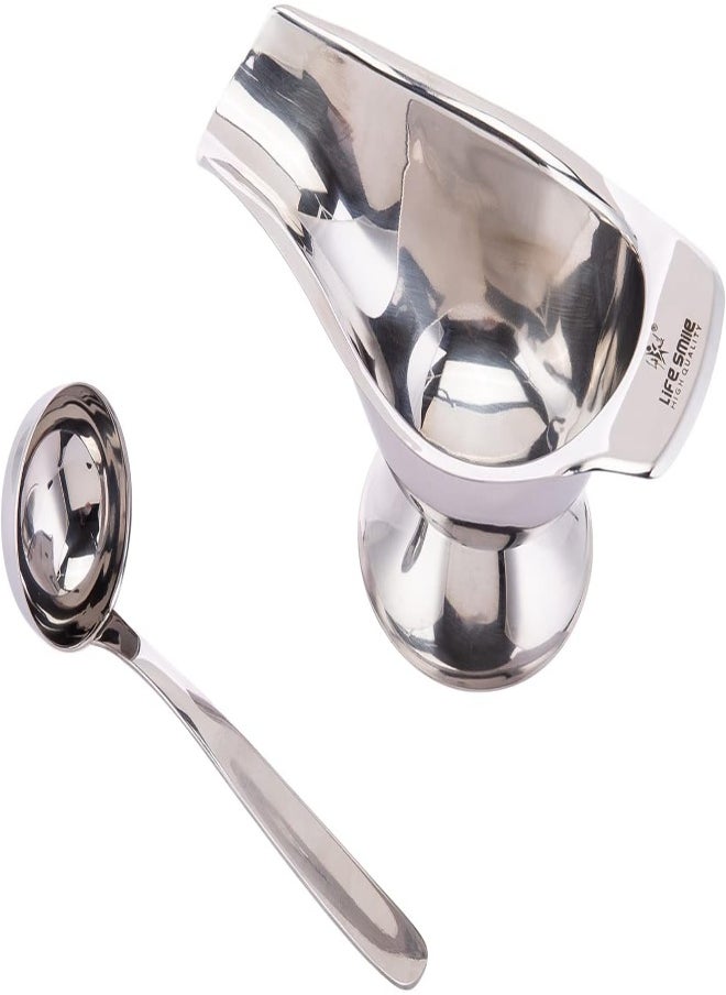 AKDC AKDC Ls Gravy Boat W/Spoon silver  - Image 5