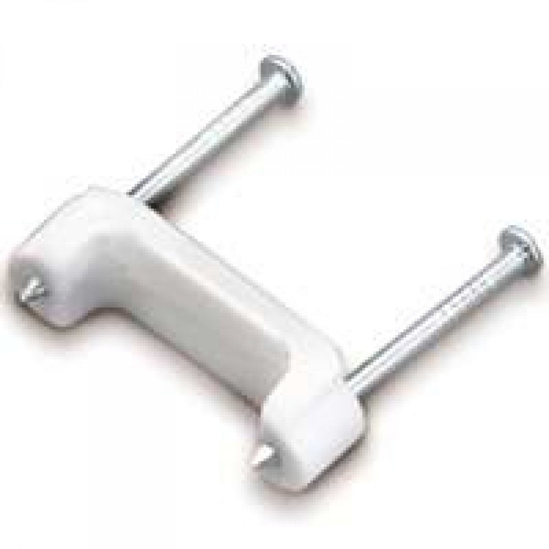 Gardner Bender PS-75 Insulated Staples, Â¾ Inch, Secures Romex, UF & (NM) Non-Metalic Cable, Polyethylene - UV Resistant, Splinter Free, 50 Pk, White