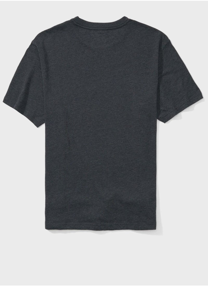 American Eagle - Graphic Crew Neck T-Shirt - Image 1