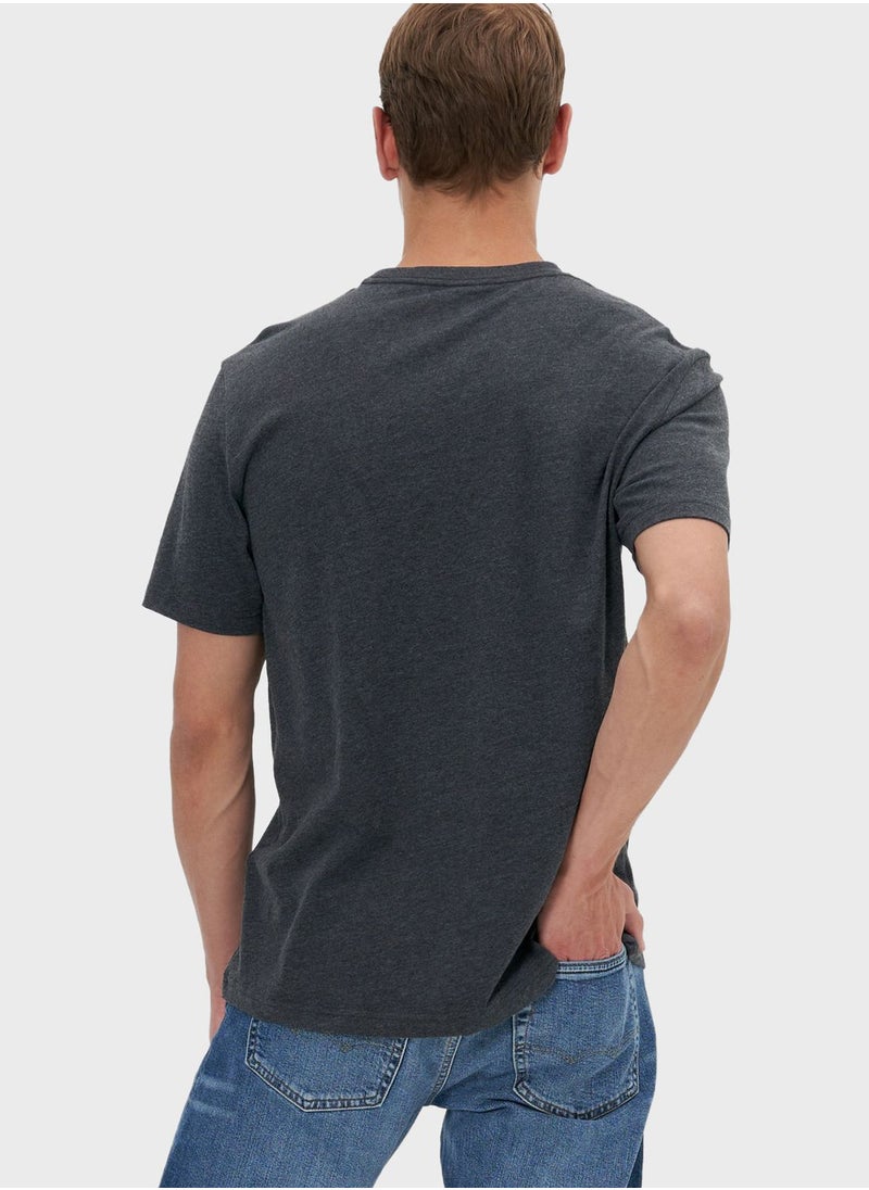 American Eagle - Graphic Crew Neck T-Shirt - Image 1