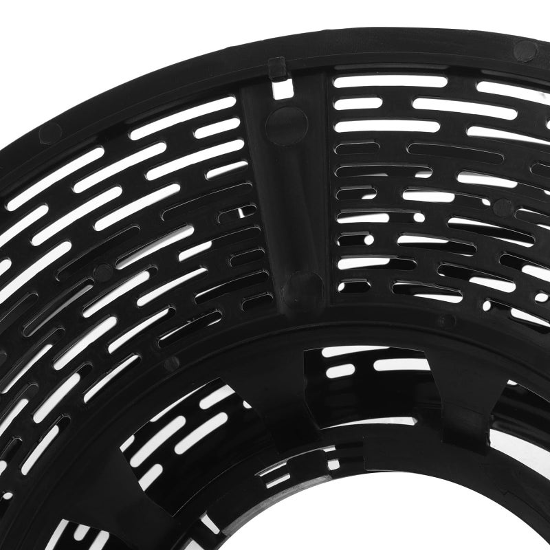 Black Cord Reel Cable Spool Electrical Cord Management For Camping Motorhome Use - Image 5