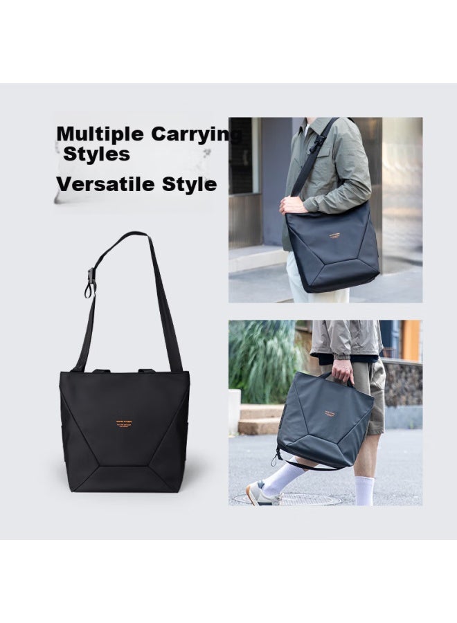 Mark Ryden Men's Large Capacity Shoulder Tote Bag Magnetic Closure Crossbody Travel Commuter Handbag Mr255 - Image 3