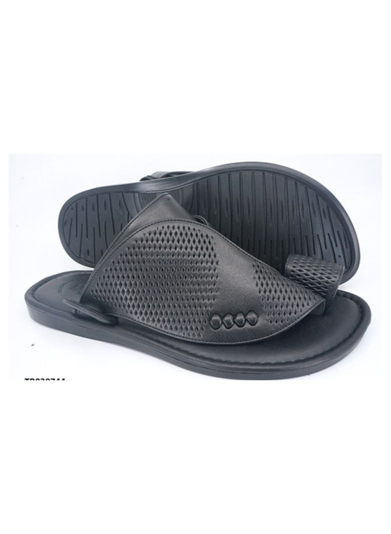 LOREMEN Zubir Laser Print Oriental Shoes - Image 1