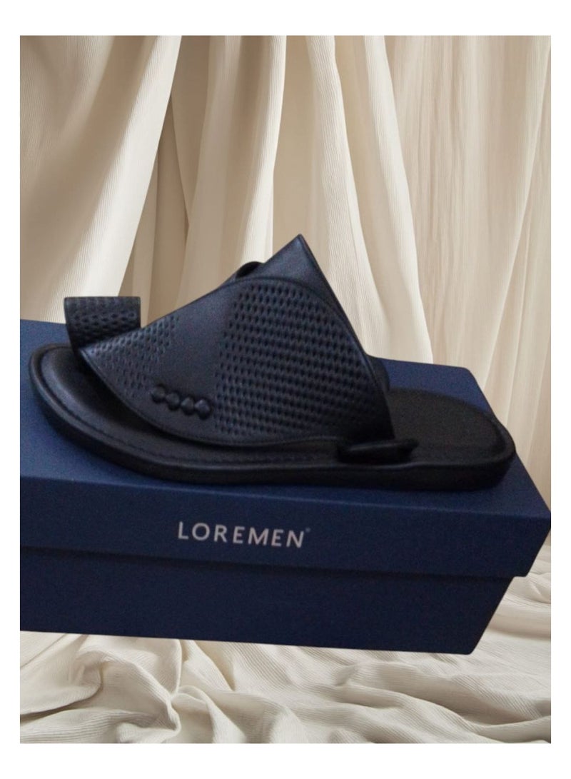 LOREMEN Zubir Laser Print Oriental Shoes - Image 2