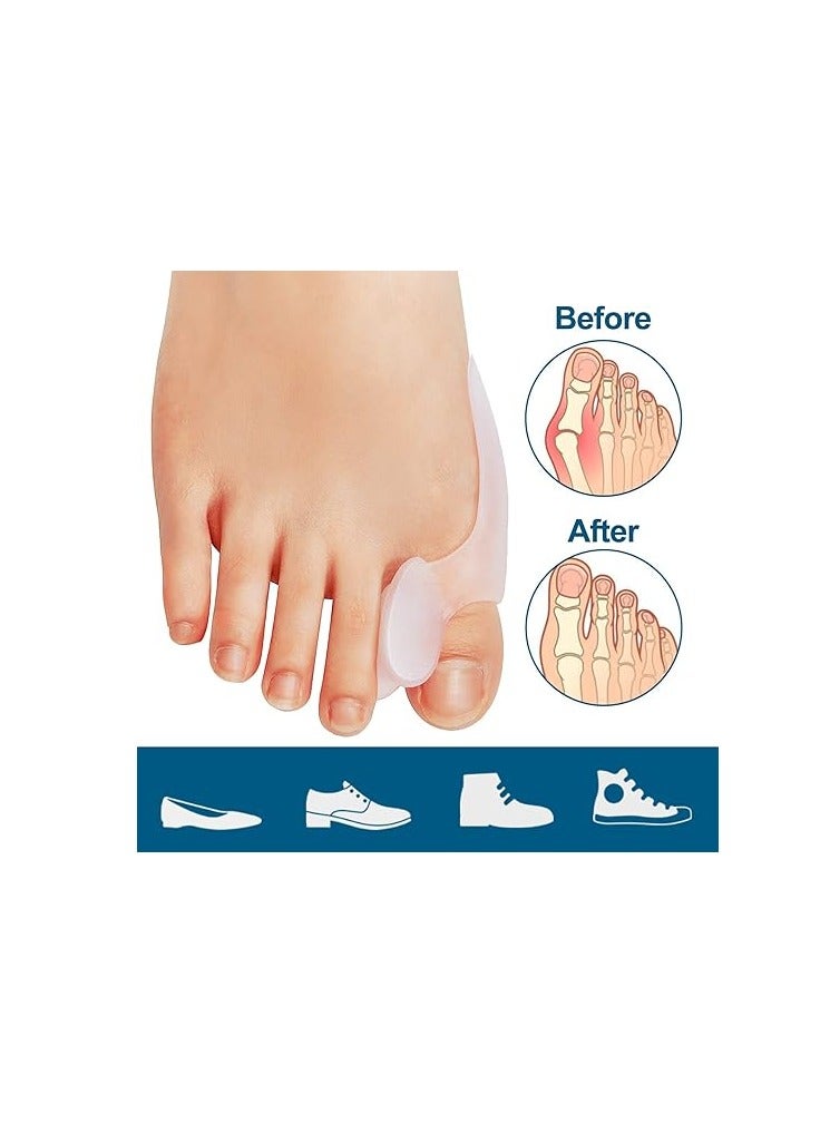فاصل أصابع – راحة وتقويم للأقدام  لتخفيف الضغط وتحسين الراحة - Image 2