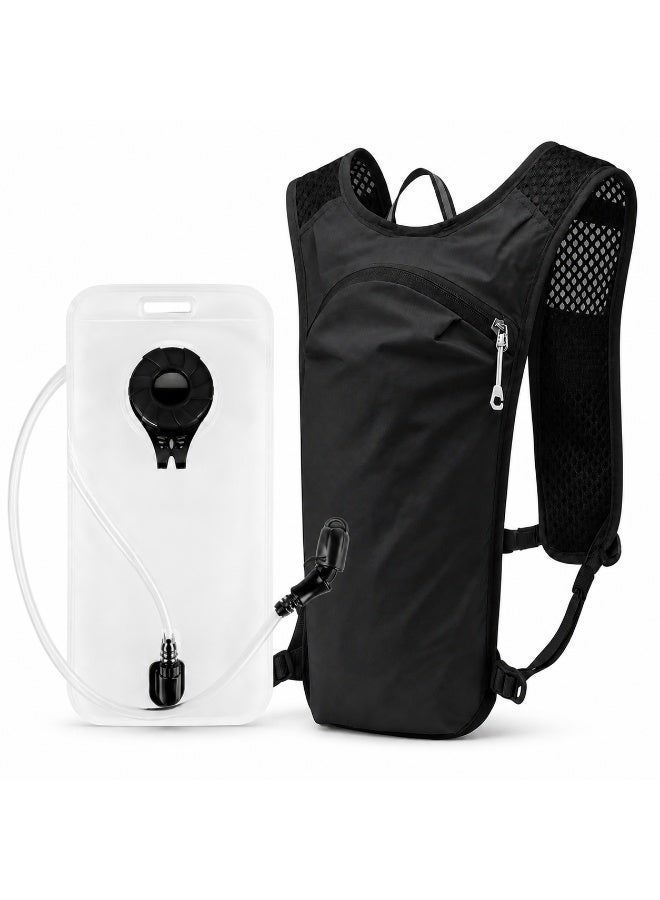 CIFOX Hydration Backpack with 1.5L Water Bladder, Lightweight Water Backpack Vest for Running, Cycling, Hiking Outdoor Sports - Image 4