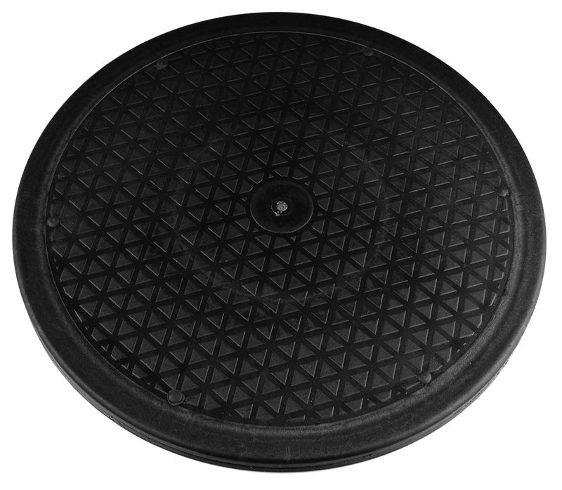 SAMYO Multi-use Heavy Duty 360° Rotating Swivel Stand Turntable with Steel Ball Bearings for Big Screen TV Computer Monitor Lazy Susan (12 Inches) - Image 1