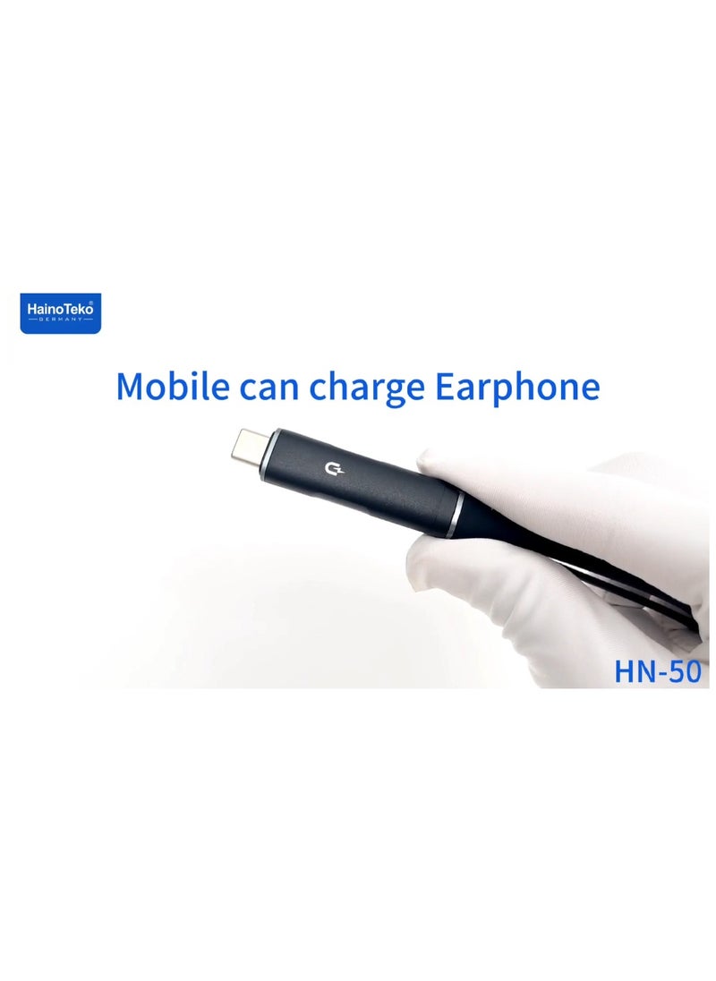 Haino Teko - HainoTeko HN50 Neckband Wireless Earphone Black - Image 1
