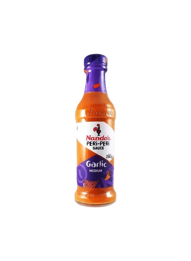 Nandos Peri Peri Sauce With Garlic Flavor Medium- 250gms