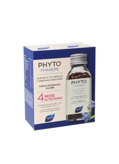 Phyto PHYTO PHANERS Cheveux Et Ongles Hair And Nails 120 Capsules Pack of 2  - Image 1