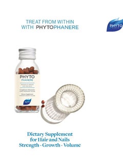 Phyto PHYTO PHANERS Cheveux Et Ongles Hair And Nails 120 Capsules Pack of 2  - Image 4