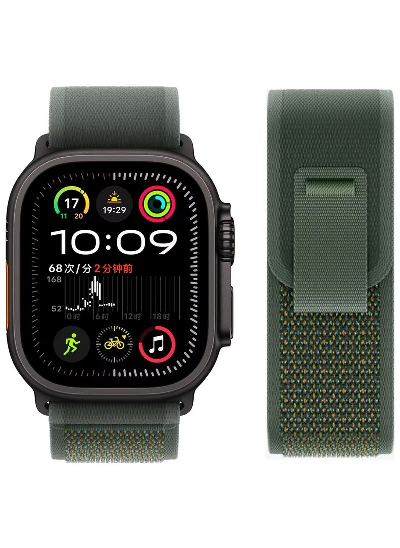 Beauenty - Trail Loop Watch Band for Apple Watch Ultra 1/2 49mm 46mm 45mm 44mm 42mm, Nylon Sport Strap Compatible with iwatch Series 10 9 8 7 6 5 4 3 2 1 SE - Image 1