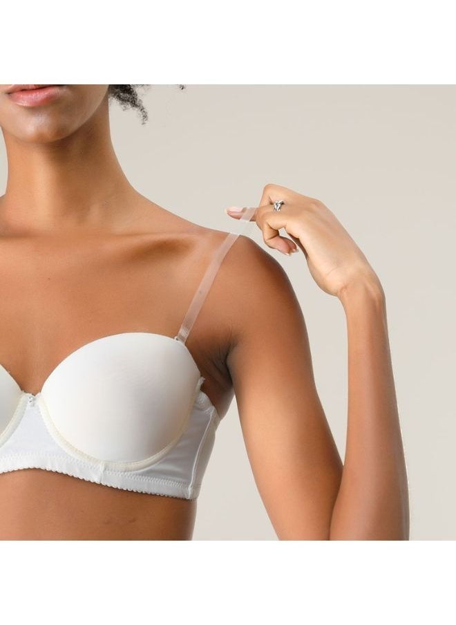 Generic - A Pair Of Transparent Bras Invisible Bra Straps - Image 1