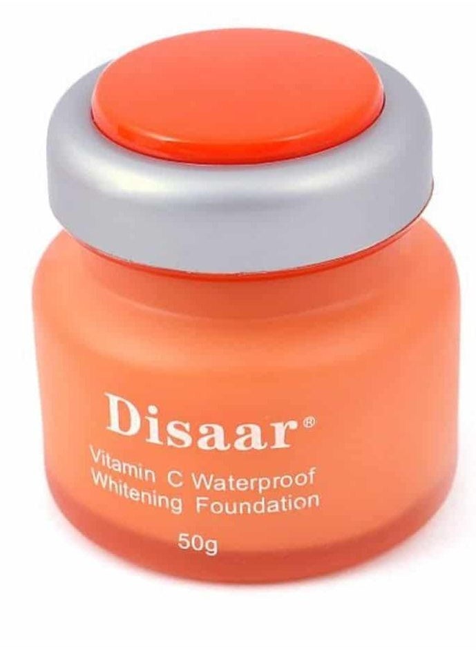 Disaar - Pack Of 2 - Vitamin C Waterproof Whitening Foundation Orange - Image 1