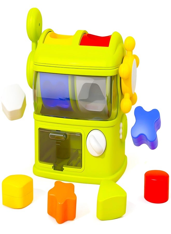 Lurui Baby Blocks Color Shape Sorter Montessori Toys for Toddlers 1-3, Sensory Toys, Preschool Learning Activities Matching Game, Educational Toy for Fine Motor Skills, Travel Gift for Boys and Girl - Image 1