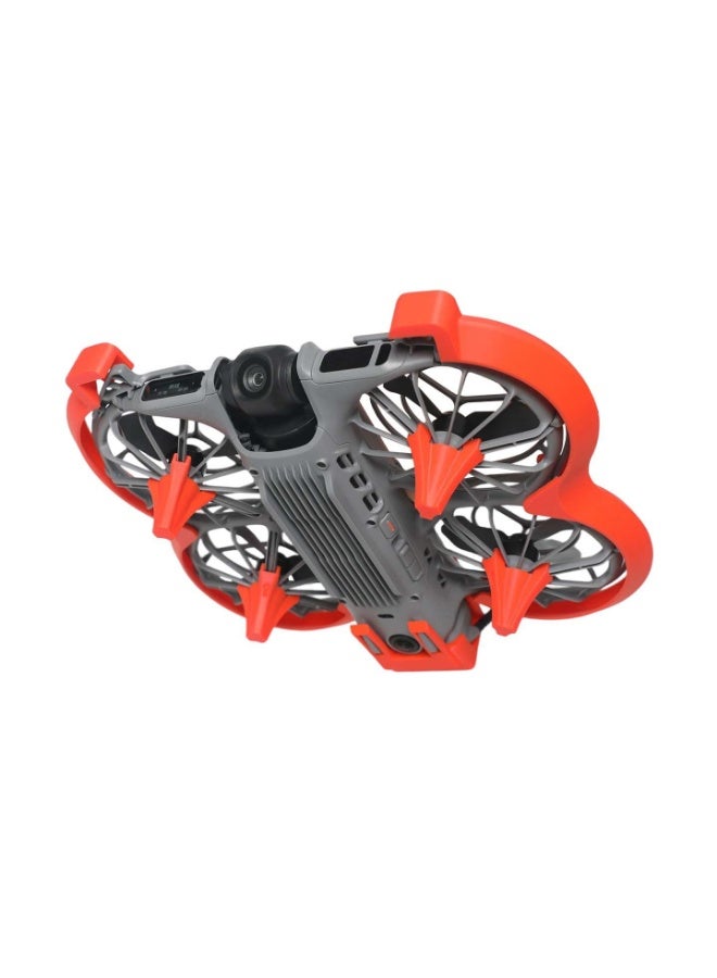 Propeller Guard for DJI NEO 2, Lightweight Drone Propeller Protector with Full-Cover Anti-Collision Ring, 2.2cm Landing Gear Riser, Safe Flight Protection Accessory - Image 1