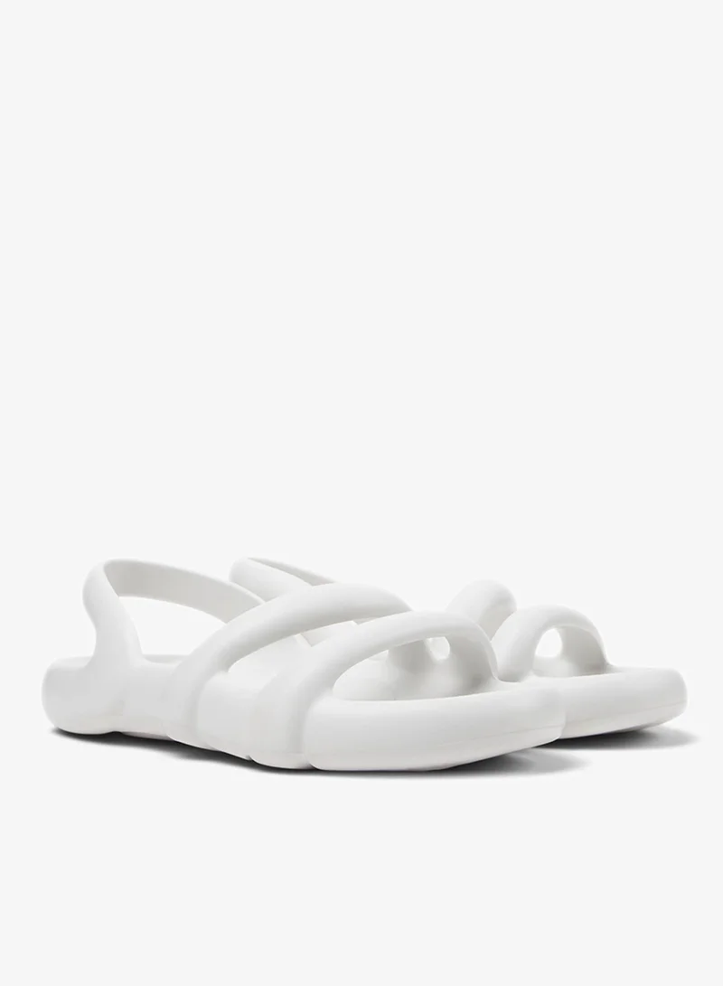 كامبر صندل نسائي كوباراه مسطح أبيض