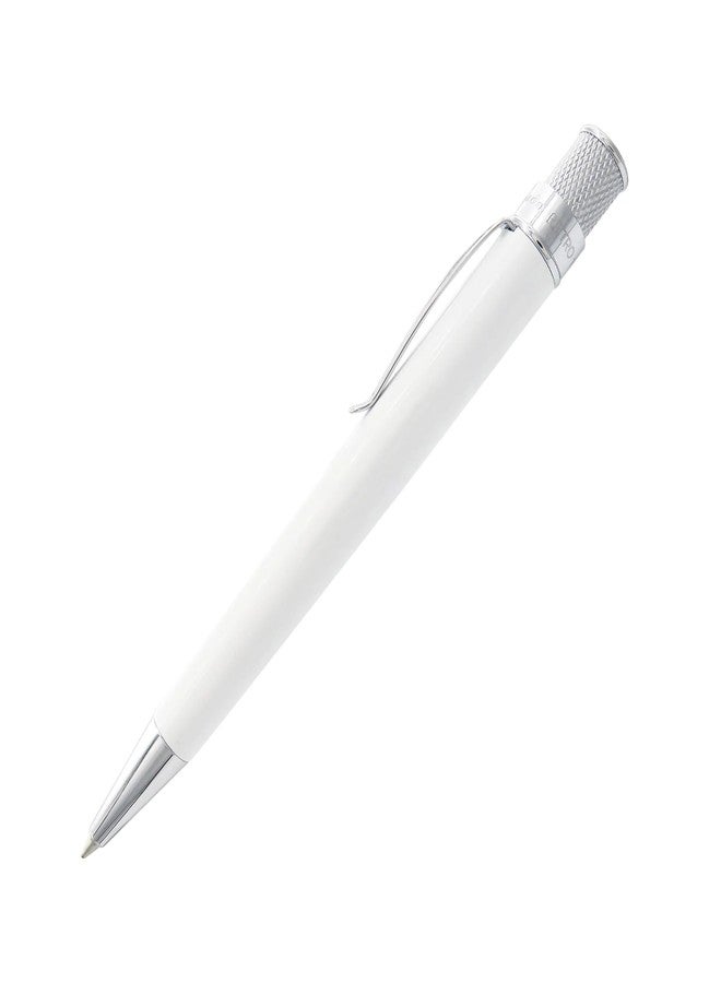 Retro 51 Tornado Classic Lacquer Glow In The Dark White Rollerball Pen - Image 2