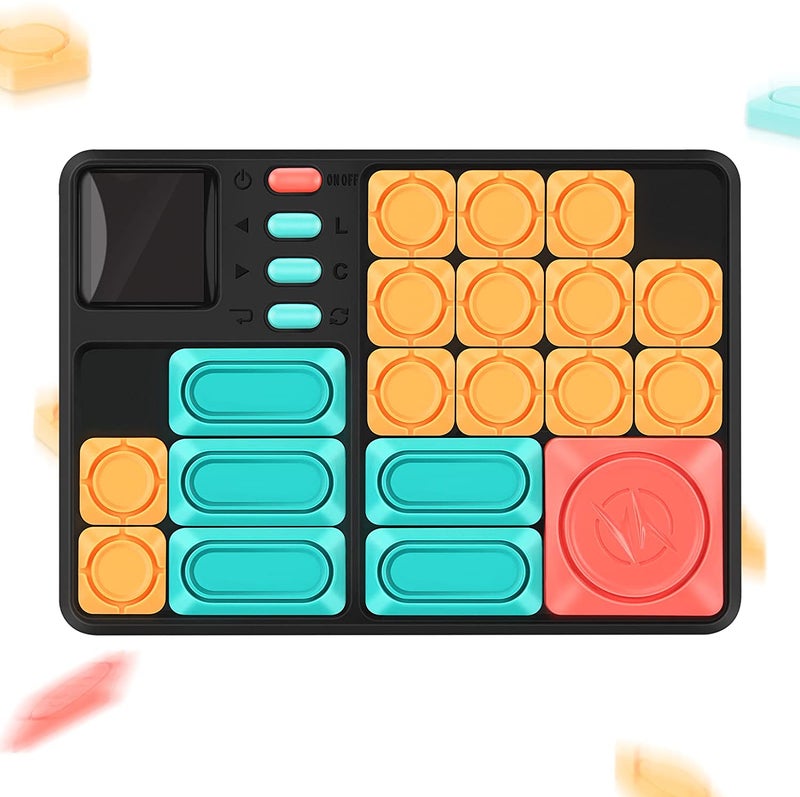 Super Slide Brain Games Puzzle Games, 500+ Levelled UP Challenges Brain Teaser Puzzles, Parent-Child Interactive Game Travel Fidget Toys, STEM Learning Games, Brain Teaser Puzzles Fun for All Ages - Image 1