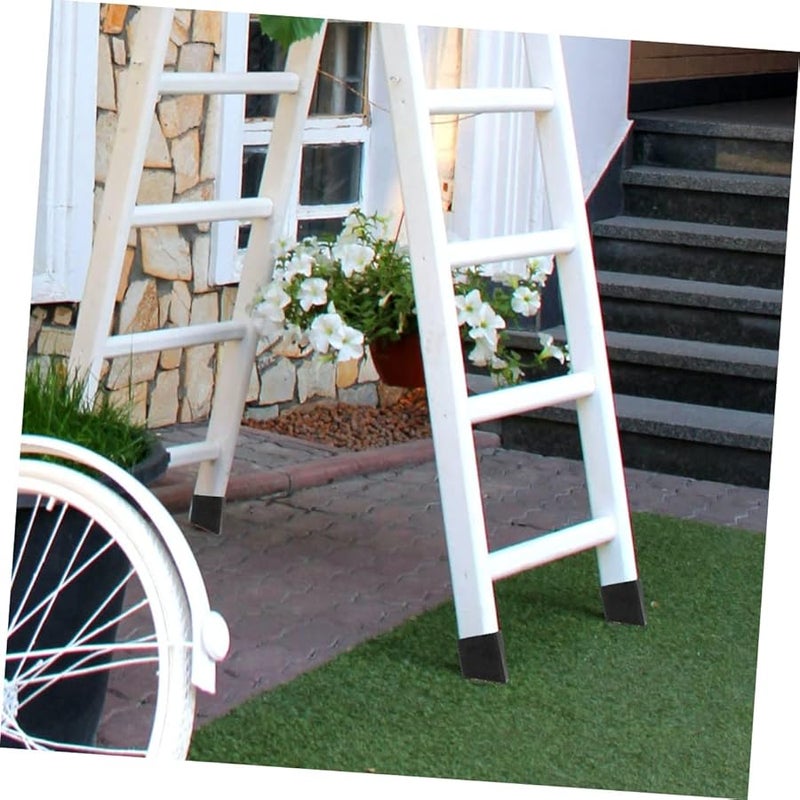 6Pcs Black Ladder Feet Covers Non Slip Replacement Pads for Extension Ladders Floor Protector - Image 5